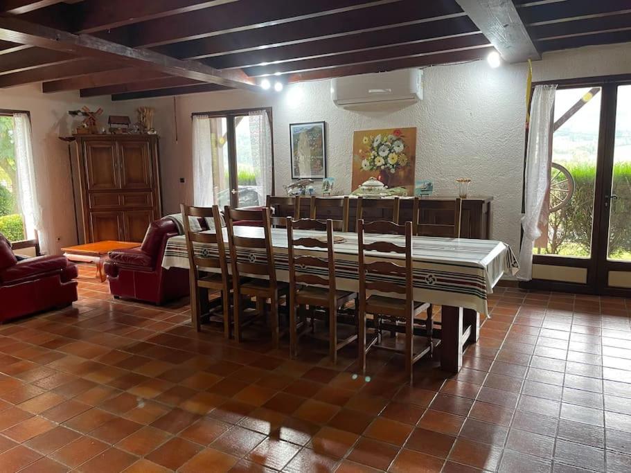 Maison Familiale Pays Basque Ahaxe-Alciette-Bascassan Esterno foto